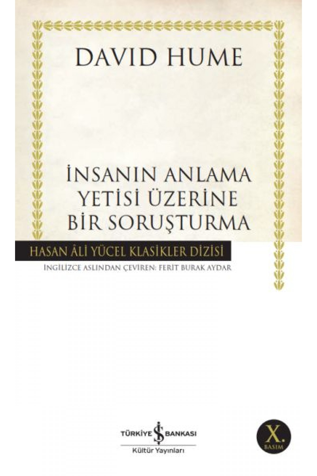 İnsanın Anlama Yetisi Üzerine Bir Soruşturma - Hasan Ali Yücel Klasikleri