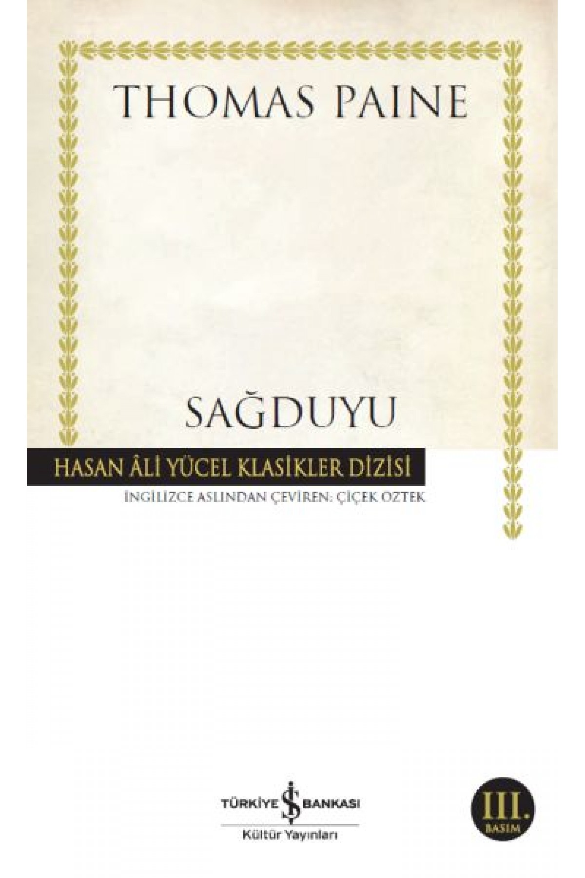 Sağduyu - Hasan Ali Yücel Klasikleri