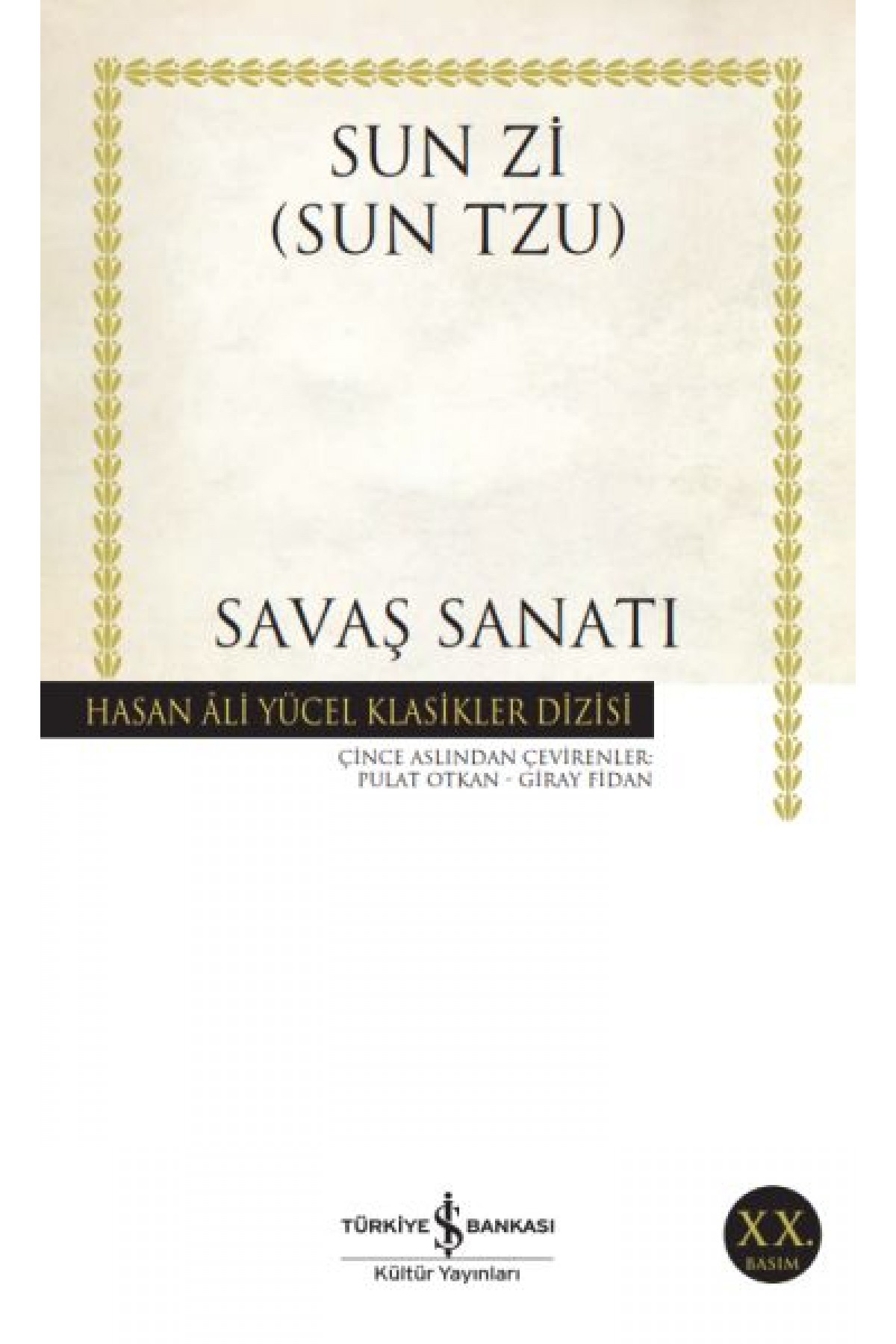 Savaş Sanatı - Hasan Ali Yücel Klasikleri