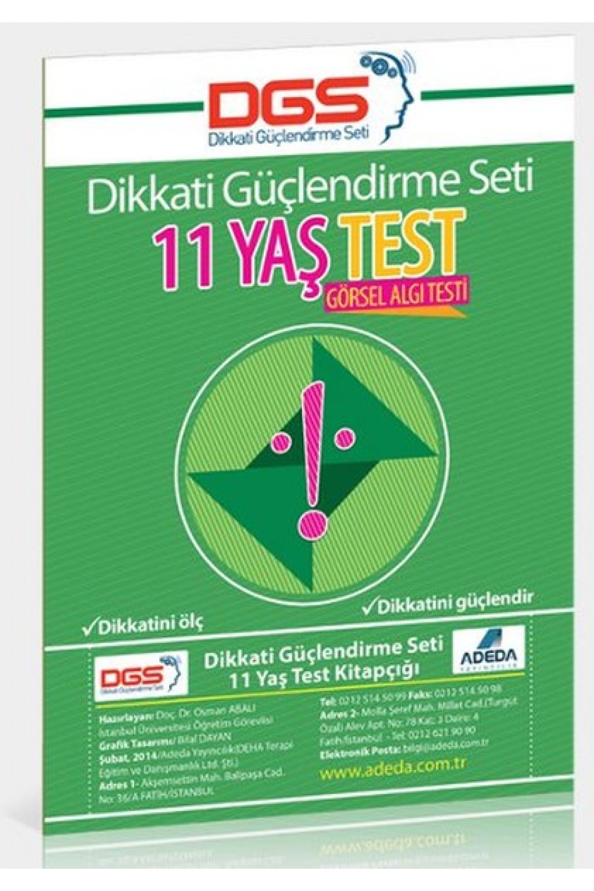 Dikkati Güçlendirme Seti 11 Yaş Test Dikkati Güçlendirme Seti 11 Yaş Test