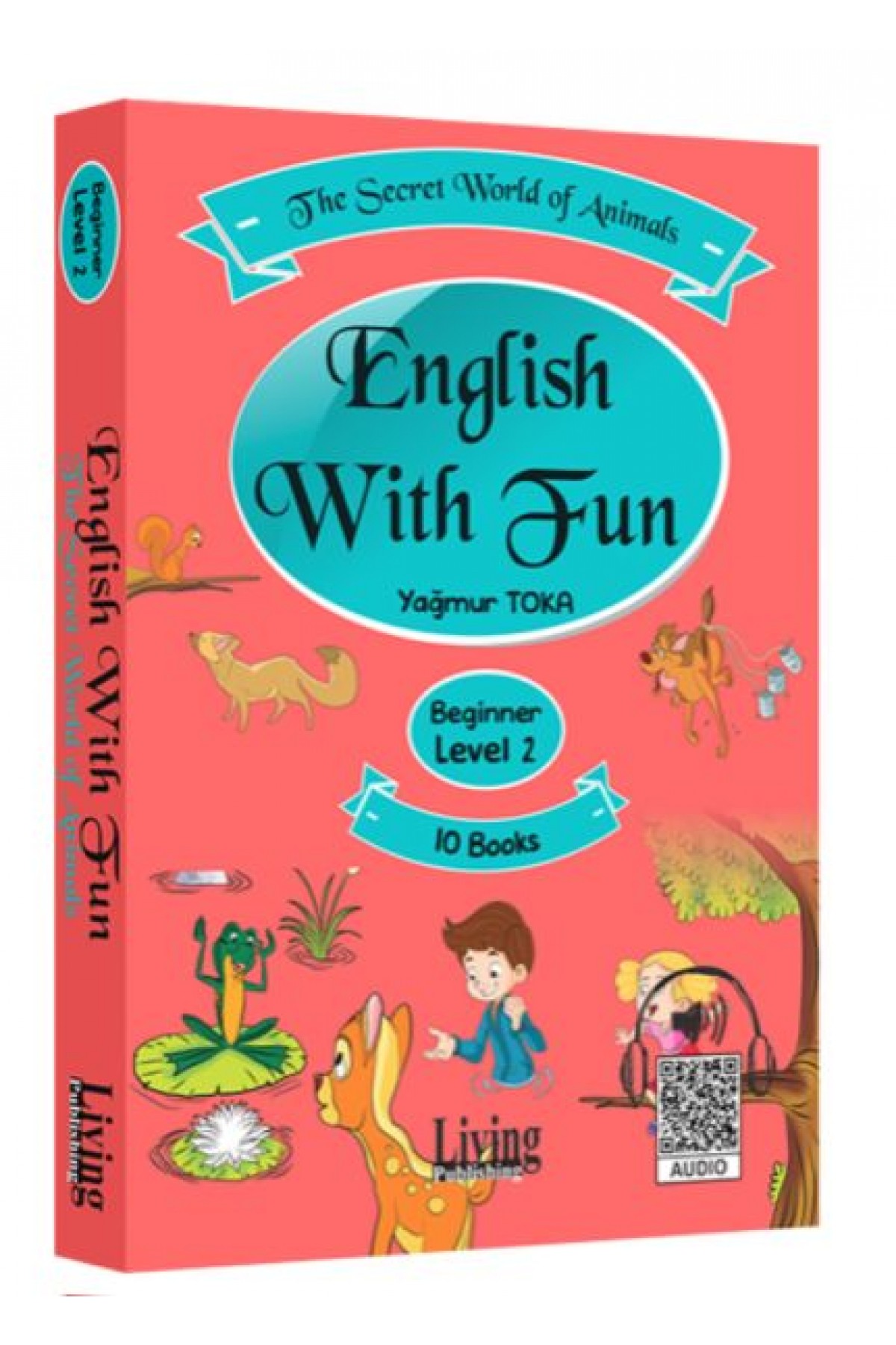 English With Fun Level 2 - 10 Kitap - The Secret World Of Animals