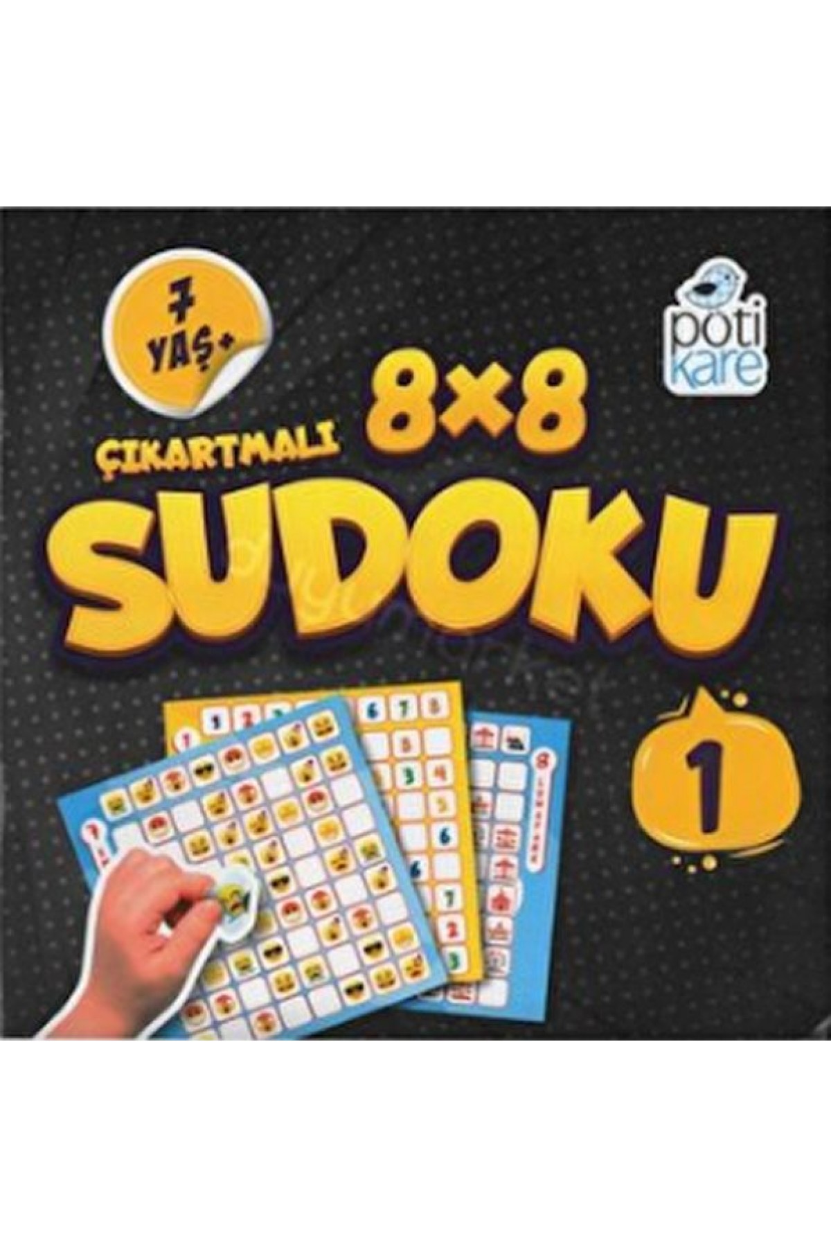 8x8 Çıkartmalı Sudoku 7+ (1) 8x8 Çıkartmalı Sudoku 7+ (1)
