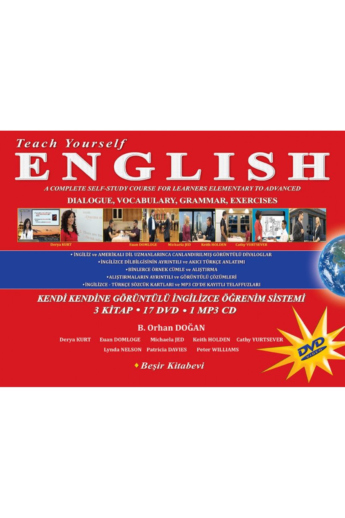 Teach Yourself English - Kendi Kendine Görüntülü İngilizce Öğrenim Sistemi (3 Kitap)