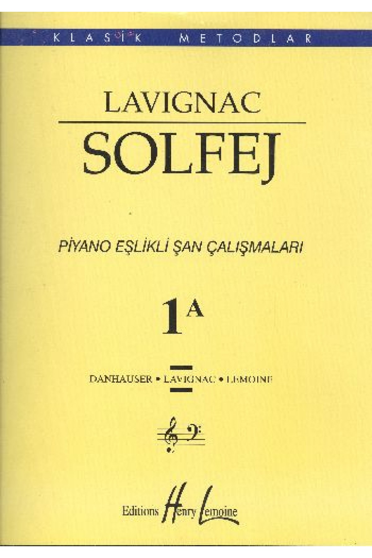 Lavignac 1A - Solfej Piyano Eşlikli Şan Çalışmaları