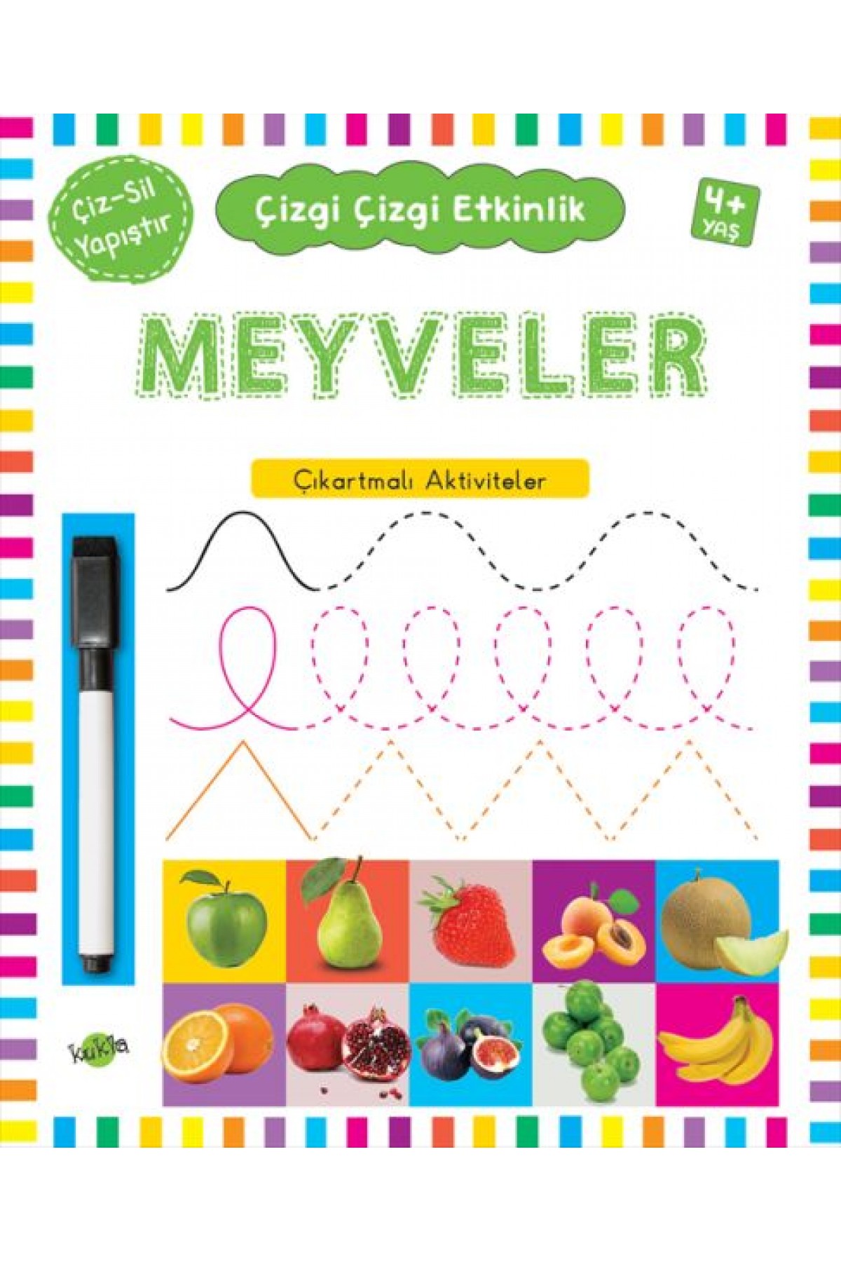 Çizgi Çizgi Etkinlik- Meyveler (4+ Yaş) Çizgi Çizgi Etkinlik- Meyveler (4+ Yaş)
