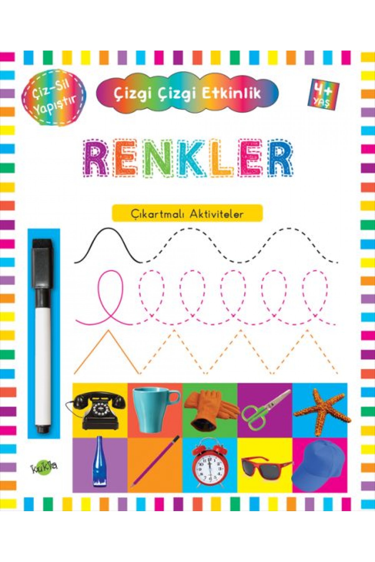 Çizgi Çizgi Etkinlik - Renkler (4+ Yaş) Çizgi Çizgi Etkinlik - Renkler (4+ Yaş)