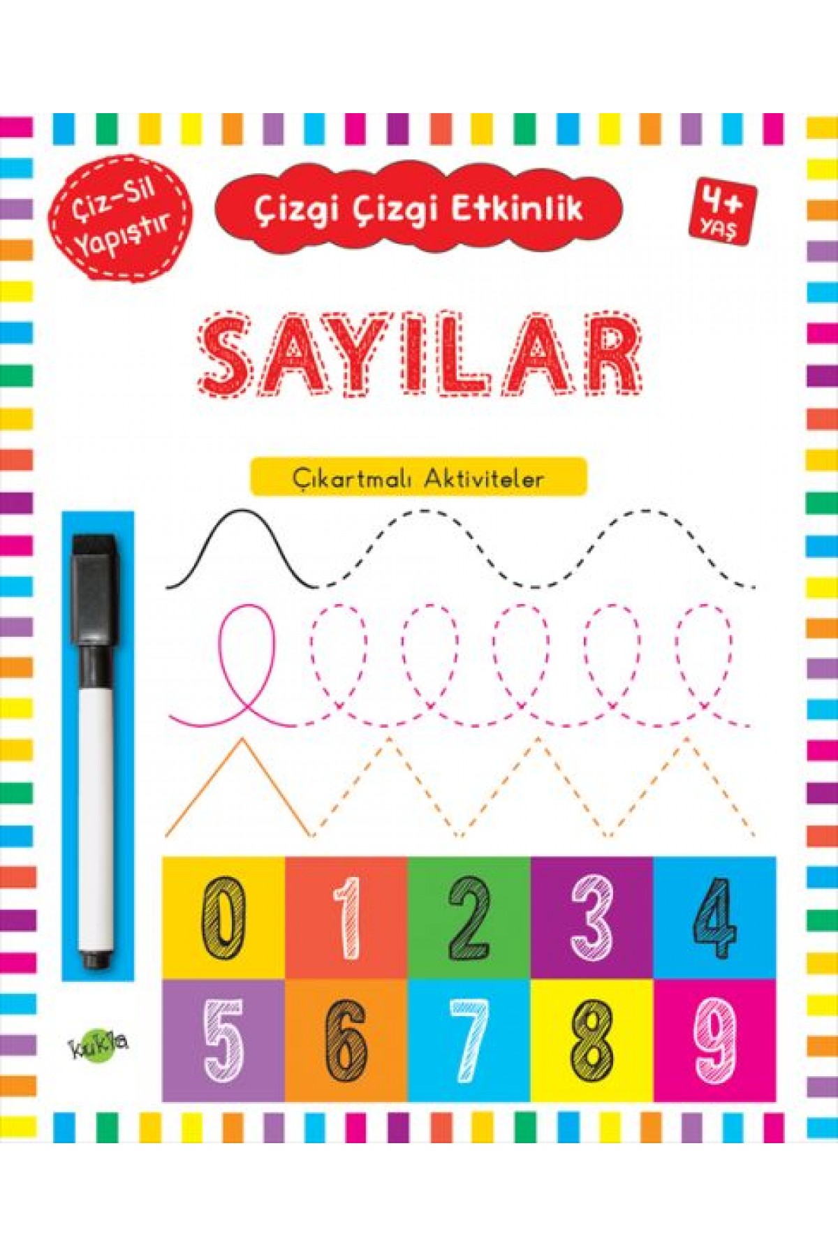 Çizgi Çizgi Etkinlik - Sayılar (4+ Yaş) Çizgi Çizgi Etkinlik - Sayılar (4+ Yaş)