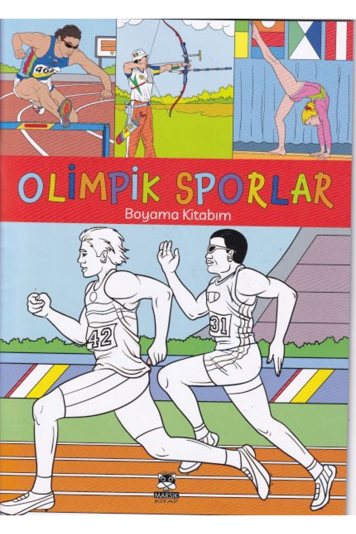Olimpik Sporlar Boyama Kitabım