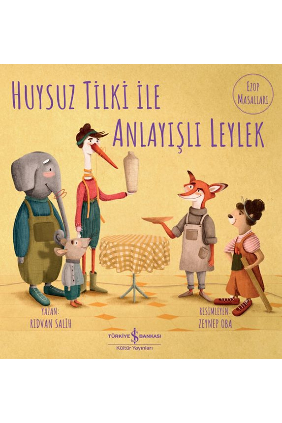 Huysuz Tilki İle Anlayışlı Leylek Huysuz Tilki İle Anlayışlı Leylek