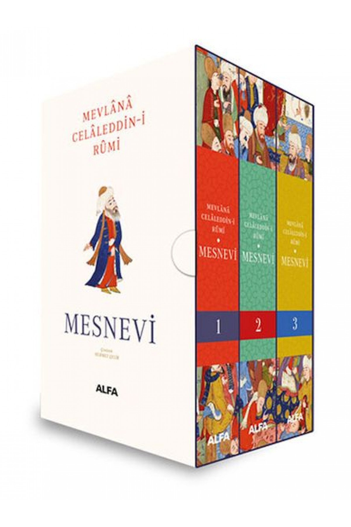 Mesnevi 1-2-3 (Kutulu Set)