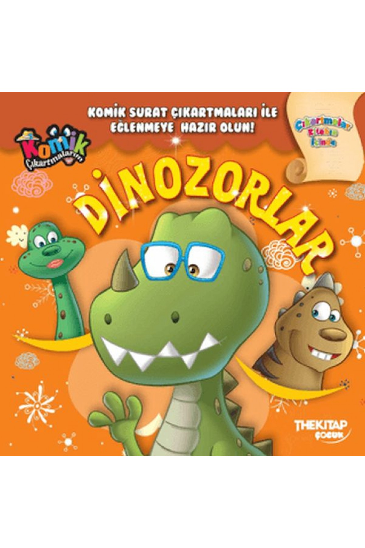 Komik Çıkartmalarım - Dinozorlar