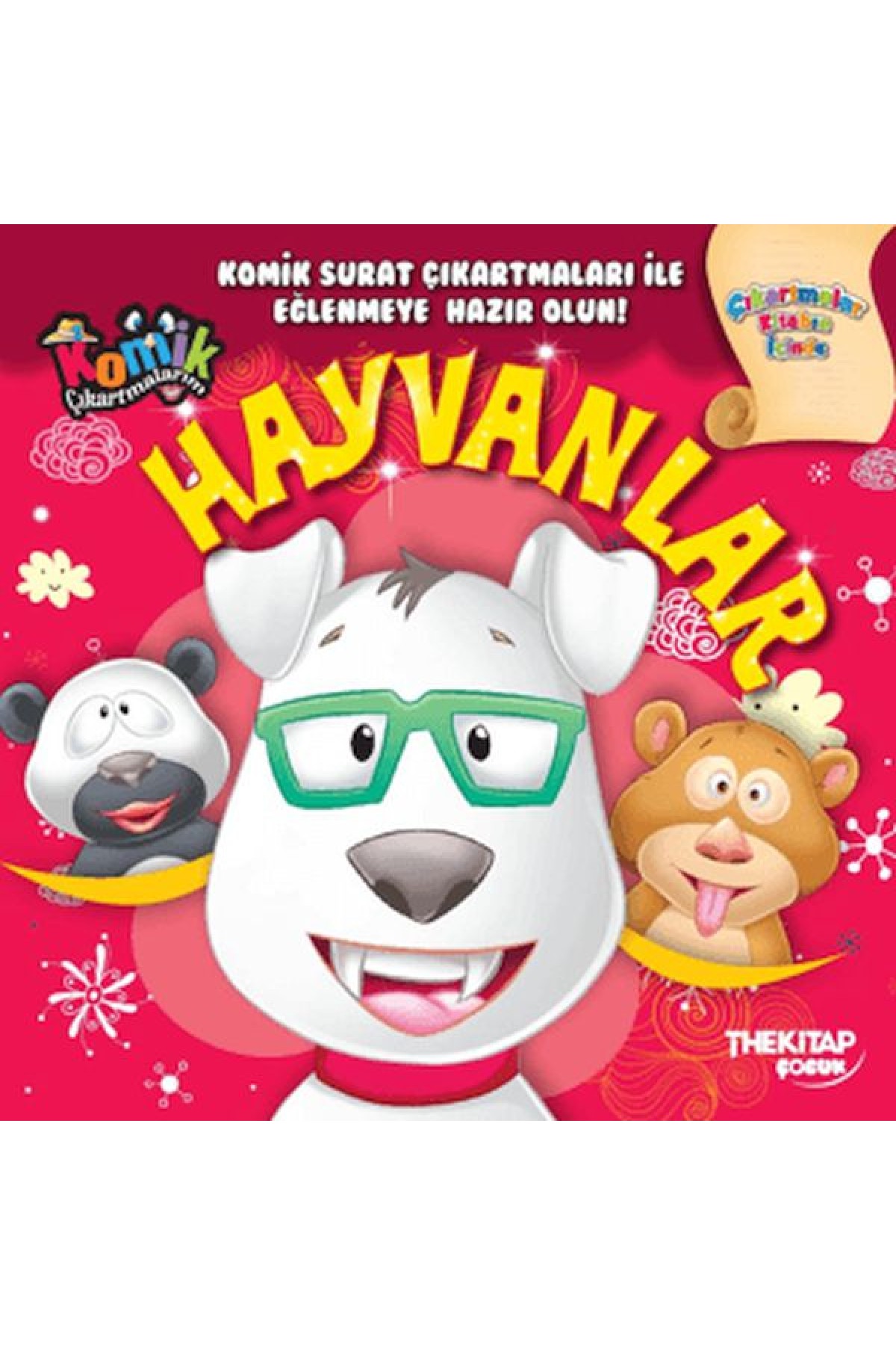 Komik Çıkartmalarım Hayvanlar