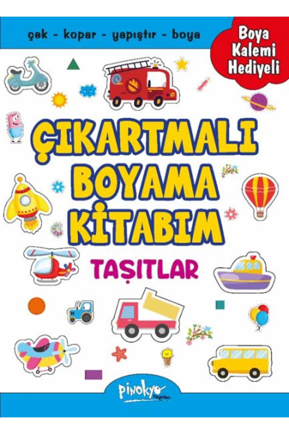 Çıkartmalı Boyama Taşıtlar Çıkartmalı Boyama Taşıtlar
