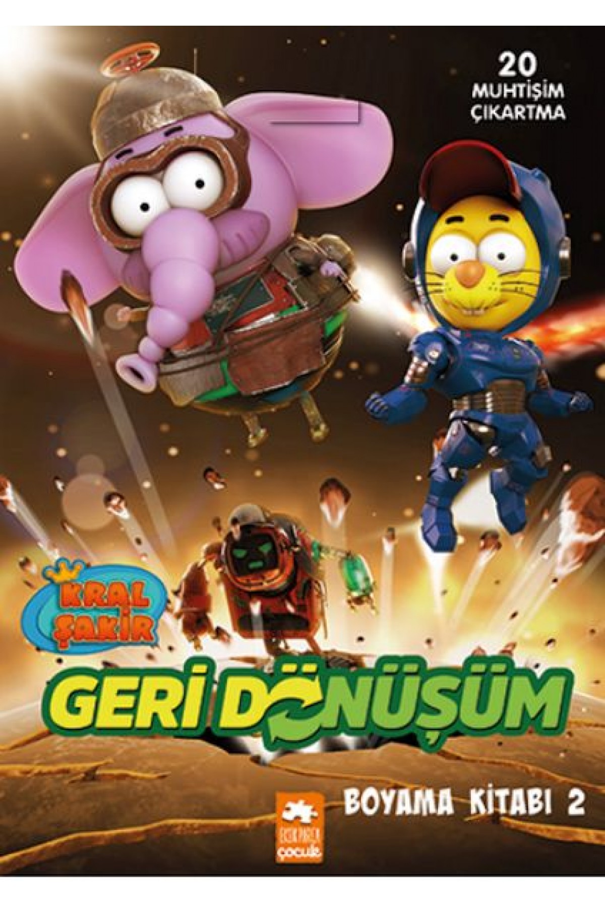 Kral Şakir Geridönüşüm Boyama Kitabı 2 Kral Şakir Geridönüşüm Boyama Kitabı 2