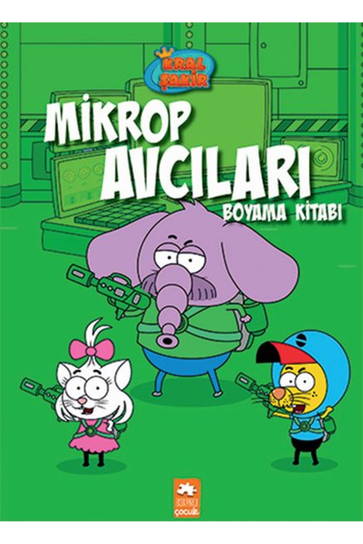 Kral Şakir Mikrop Avcıları Boyama Kitabı Kral Şakir Mikrop Avcıları Boyama Kitabı