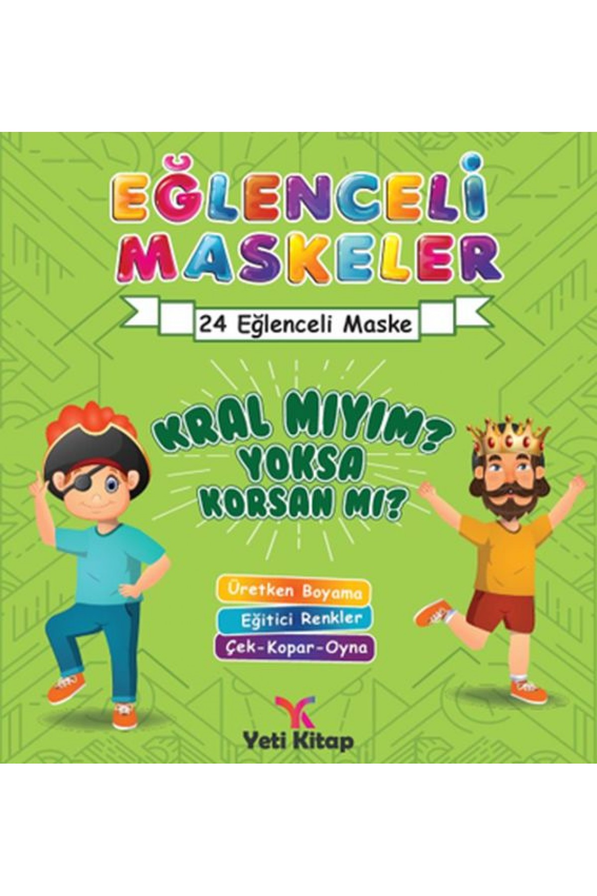 Eğlenceli maskeler kral mıyım yoksa korsan mı? Eğlenceli maskeler kral mıyım yoksa korsan mı?