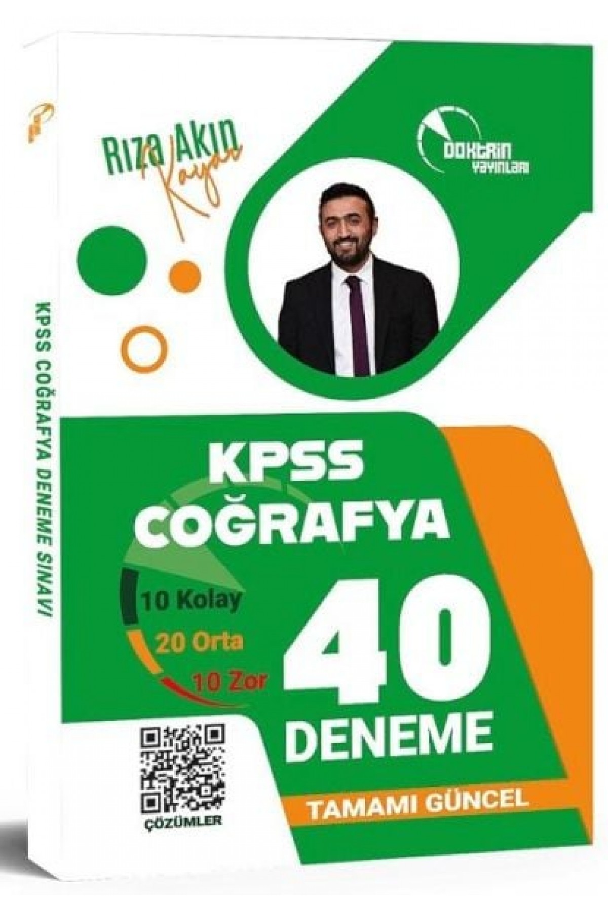 Doktrin KPSS Coğrafya 40 Deneme Çözümlü