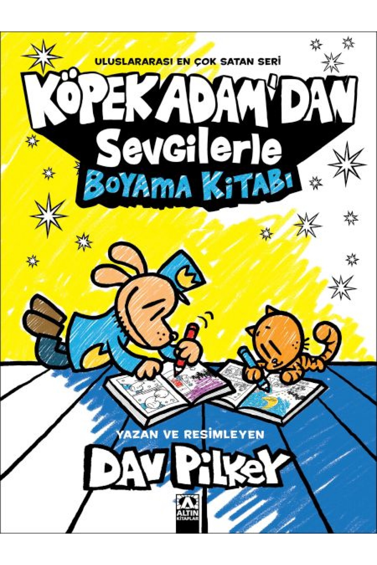 Köpek Adam’dan Sevgilerle Boyama Kitabı