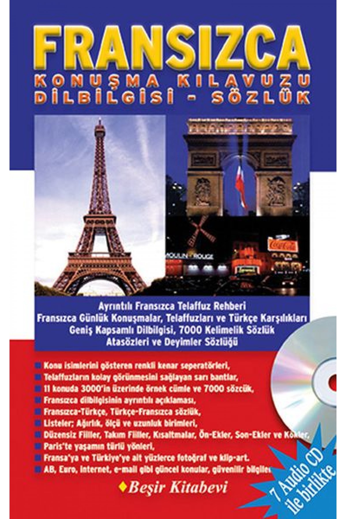 Fransızca Konuşma Kılavuzu Dilbilgisi - Sözlük (CD'li)
