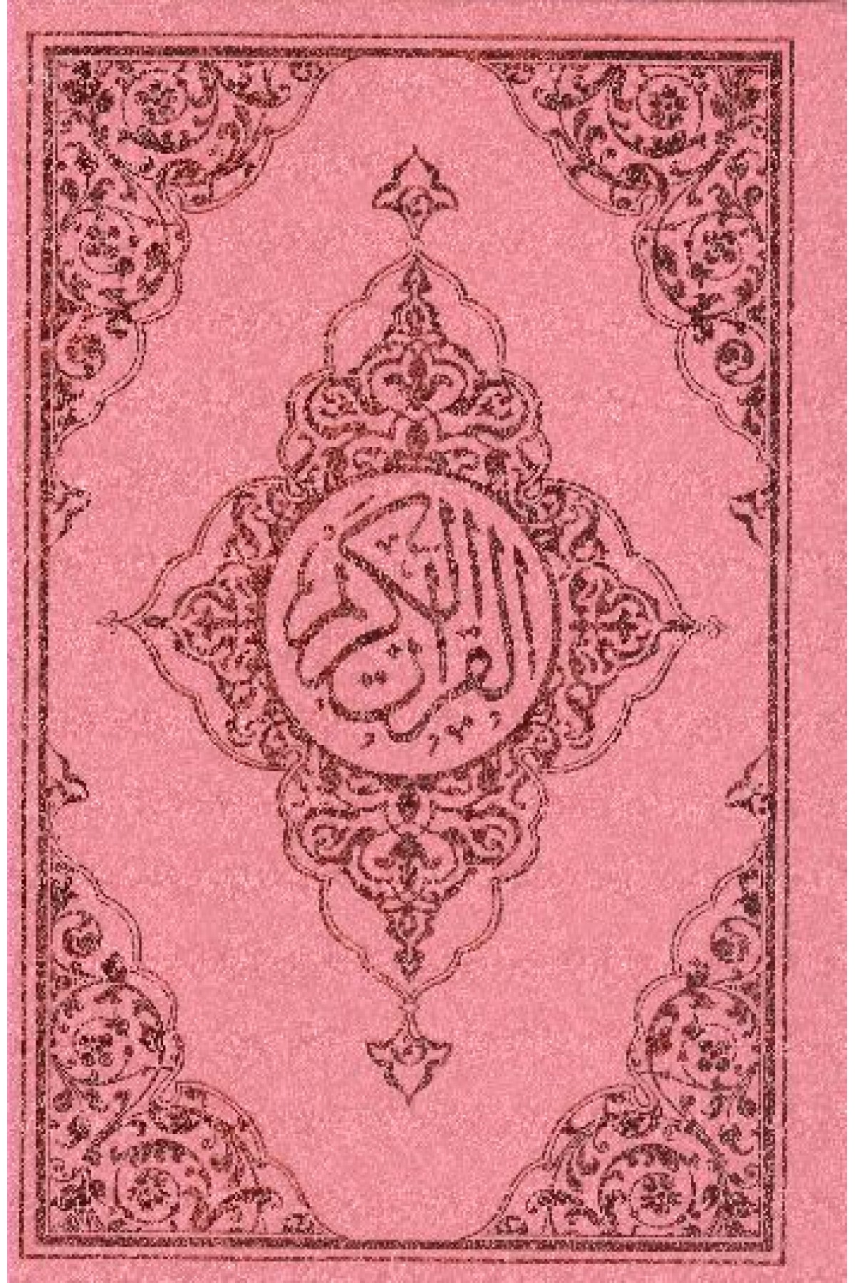 Kuranı Kerim Hafız Boy Bilgisayarlı Mavi Pembe Renk (Kod: 020)