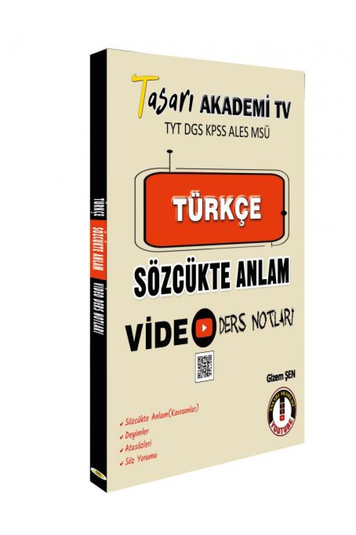 Tasarı DGS Türkçe Sözcükte Anlam Video Ders Notları Tasarı DGS Türkçe Sözcükte Anlam Video Ders Notları
