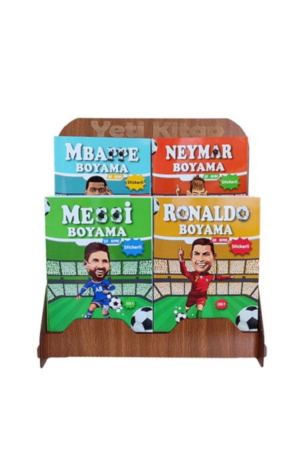Futbolcular Boyama Kitapları Standı (Kasa Önü 125 Kitap) Futbolcular Boyama Kitapları Standı (Kasa Önü 125 Kitap)