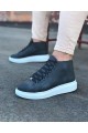 Gri Bağcıklı Snes Yarım Bilek Bot Lisinya947 CZ032 Gri Bağcıklı Sneakers Yarım Bilek Bot