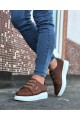 Lisinya947 CZ026 Taba Kalın Taban Casual Erkek Ayakkabı