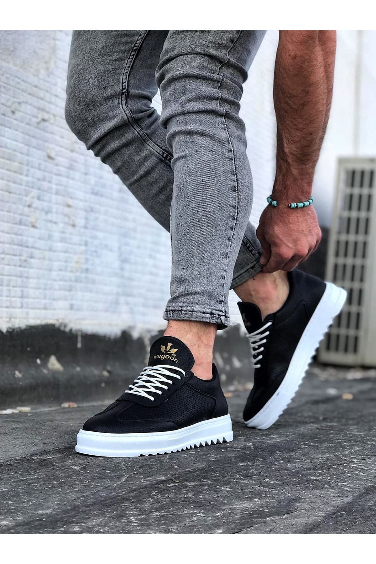 Siyah Erkek Casual Ayakkabı Lisinya947 CZ022 Siyah Erkek Casual Ayakkabı