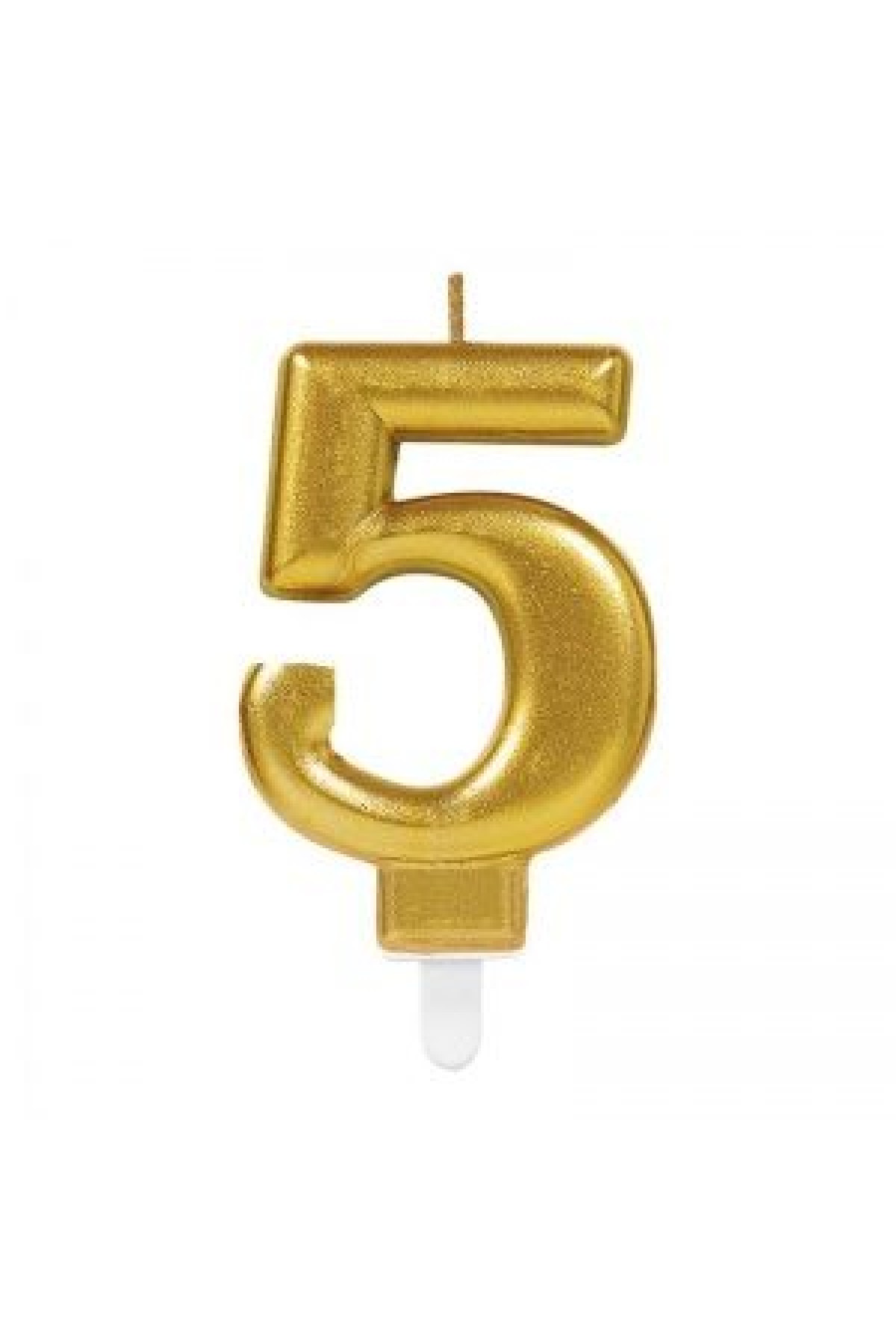 5 Rakam Mum Gold Renk (Lisinya)
