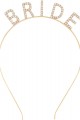 Altın Gold Renk Bekarlığa Veda Kristal Taş Bride Tacı İthal 16x10 cm Altın Gold Renk Bekarlığa Veda Kristal Taş Bride Tacı İthal 16x10 cm (Lisinya)