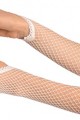 Beyaz Renk Parmak Arası File Örgü Eldiven 26 cm Beyaz Renk Parmak Arası File Örgü Eldiven 26 cm (Lisinya)