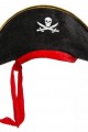 Çocuk Boy Kadife Jack Sparrow Denizci Kaptan Jack Korsan Şapkası 45x16 cm Çocuk Boy Kadife Jack Sparrow Denizci Kaptan Jack Korsan Şapkası 45x16 cm (Lisinya)