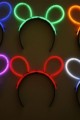 Glow Taç Fosforlu Taç Karışık Renk 12 Adet (Lisinya)
