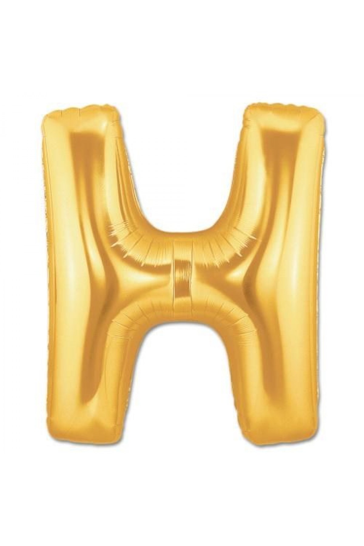 H Harf Folyo Balon Altın Renk  40 inç (Lisinya)