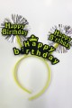 Happy Birthday Neon Renk Doğum Günü Tacı 12 Adet Happy Birthday Neon Renk Doğum Günü Tacı 12 Adet (Lisinya)