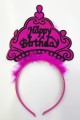 Happy Birthday Yazılı Neon Renk Taç 12 Adet Happy Birthday Yazılı Neon Renk Taç 12 Adet (Lisinya)