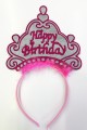 Happy Birthday Yazılı Neon Renk Taç 12 Adet Happy Birthday Yazılı Neon Renk Taç 12 Adet (Lisinya)