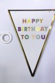 Happy Birthday To You Flama Bayrak Süs Happy Birthday To You Flama Bayrak Süs (Lisinya)