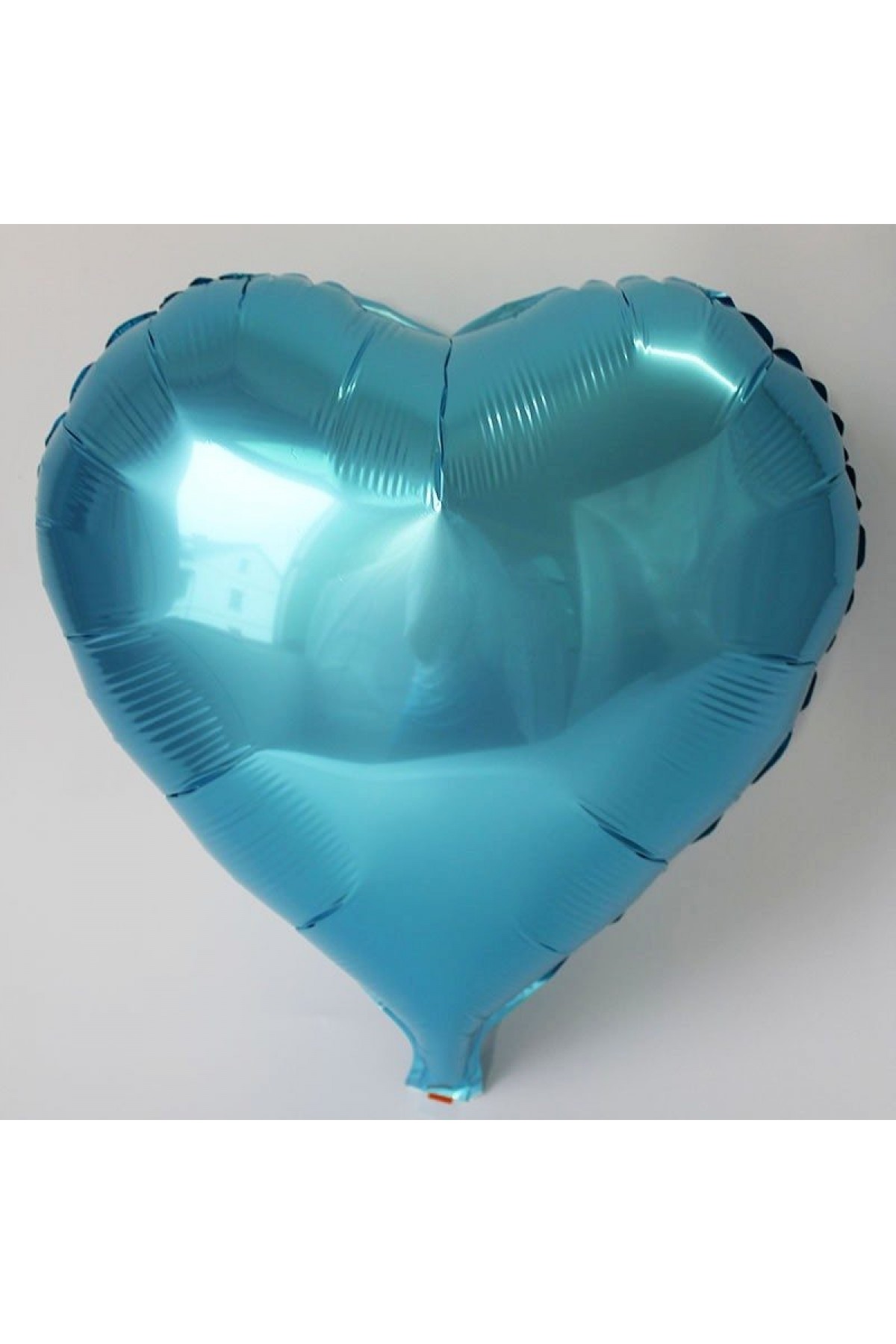 Kalp Balon Folyo Açık Mavi 45 cm 18 inç (Lisinya)