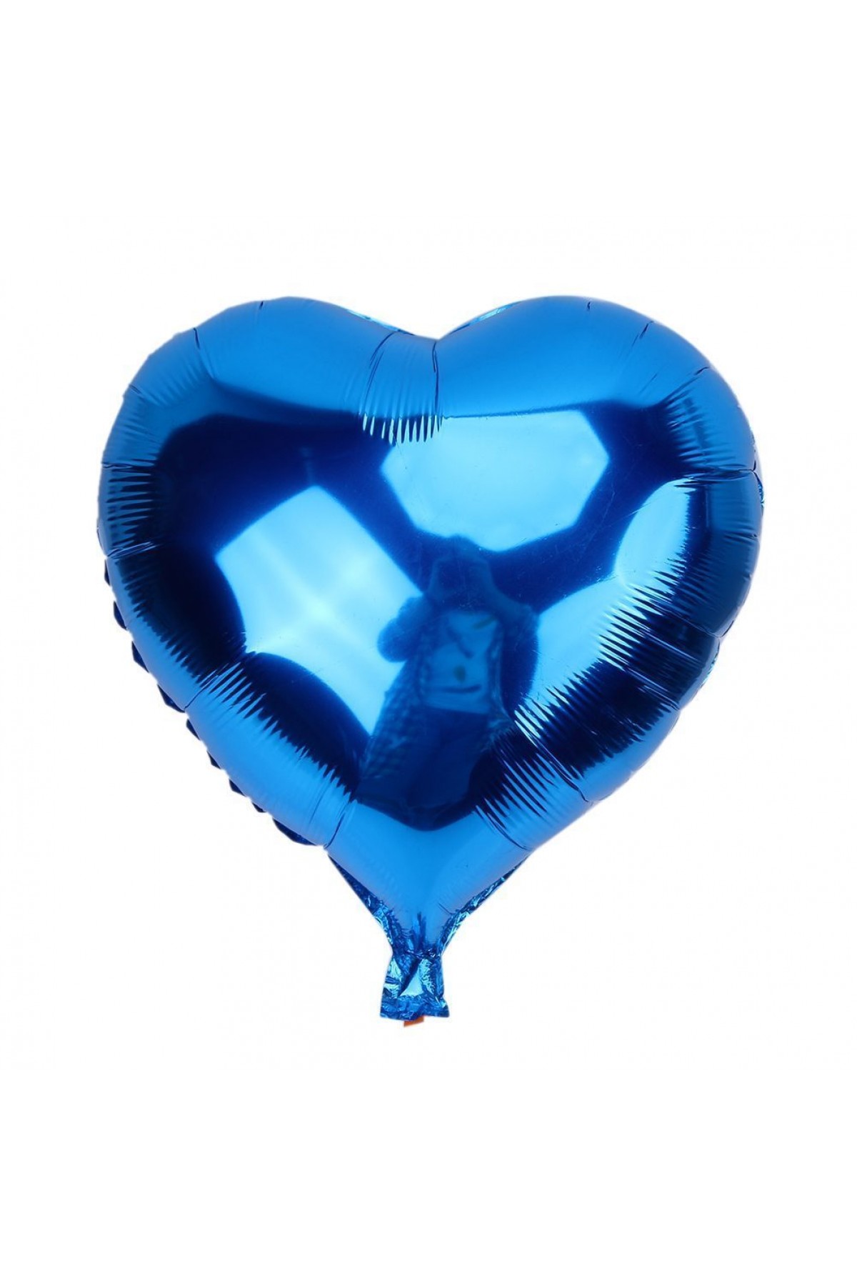 Kalp Bn Folyo Mavi 45 cm 18 inç Kalp Balon Folyo Mavi 45 cm 18 inç (Lisinya)