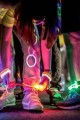 Karanlıkta Yanan Parlayan Fosforlu Glow  Çubuk Bileklik 50 Adet (Lisinya)