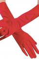 Kırmızı Renk Dirseğe Kadar Uzun Kumaş Eldiven 40 cm Kırmızı Renk Dirseğe Kadar Uzun Kumaş Eldiven 40 cm (Lisinya)