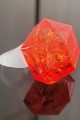 Kristal Tasarımlı Led Glow Işıklı 3 Modlu Kırmızı Yüzük 3.5 x 5 cm Kristal Tasarımlı Led Glow Işıklı 3 Modlu Kırmızı Yüzük 3.5 x 5 cm