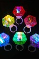 Kristal Tasarımlı Led Glow Işıklı 3 Modlu Kırmızı Yüzük 3.5 x 5 cm Kristal Tasarımlı Led Glow Işıklı 3 Modlu Kırmızı Yüzük 3.5 x 5 cm