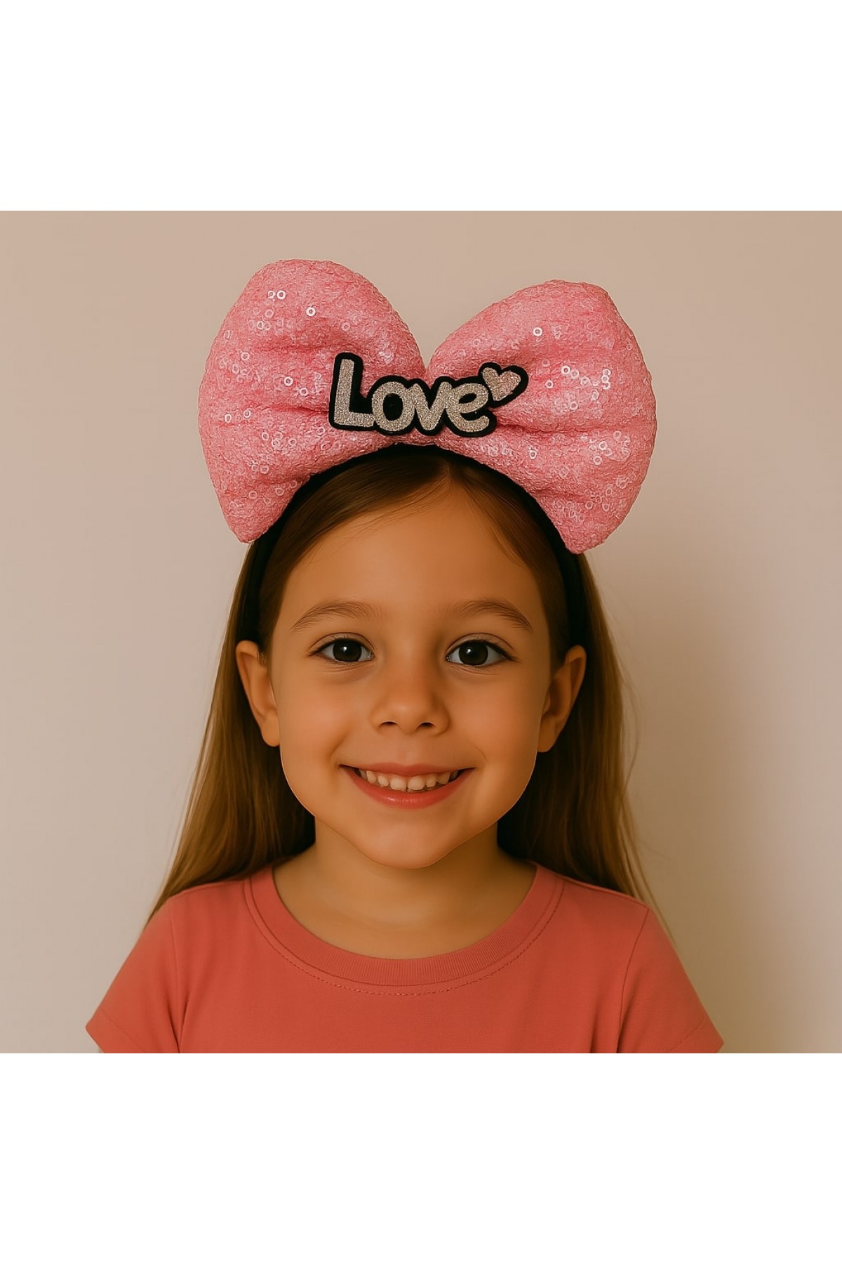 LED Işıklı Love Yazılı Fuşya Fiyonk Taç – Kız Çocuk Parti Tacı LED Işıklı Love Yazılı Fuşya Fiyonk Taç – Kız Çocuk Parti Tacı