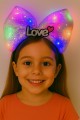 LED Işıklı Love Yazılı Mor Fiyonk Taç – Kız Çocuk Parti Tacı LED Işıklı Love Yazılı Mor Fiyonk Taç – Kız Çocuk Parti Tacı