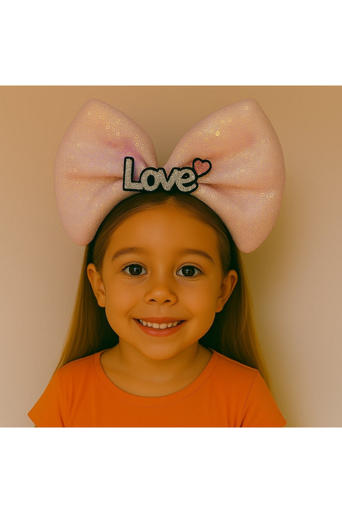 LED Işıklı Love Yazılı Pembe Fiyonk Taç – Kız Çocuk Parti Tacı LED Işıklı Love Yazılı Pembe Fiyonk Taç – Kız Çocuk Parti Tacı