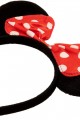Kırmızı Fiyonklu Minnie Mouse Taç Fare Tacı Kafa Bandı Minnie Mouse Taç Fare Tacı Kafa Bandı (Lisinya)