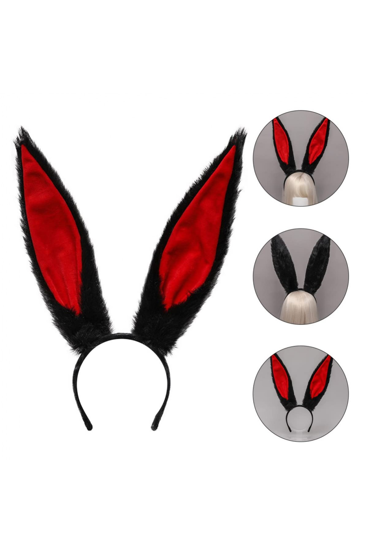 Peluş Malzemeden İmal Mega Boy Şekil Verilebilir Tavşan Kulağı Siyah 14X43 cm Peluş Malzemeden İmal Mega Boy Şekil Verilebilir Tavşan Kulağı Siyah 14X43 cm (Lisinya)